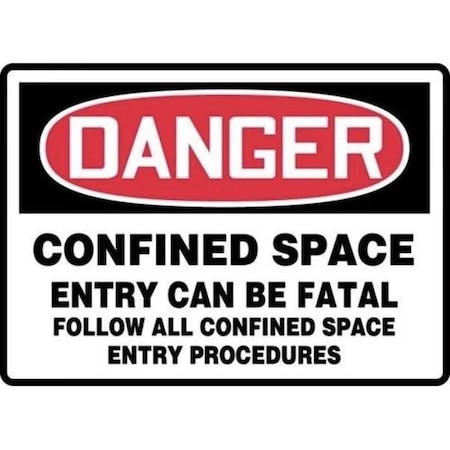 Accuform OSHA DANGER Safety Sign  OUT OF SHMEQT002VS SHMEQT002VS